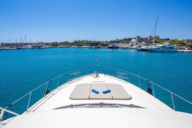 Half-Day Private Yacht Cruise in Rhodes - Price and value: $1,732.12 per group up to 15