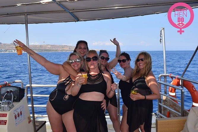 Hen & Stag Boat Parties - Stop 2 at Kallithea Springs: short, refreshing, and easy to fit