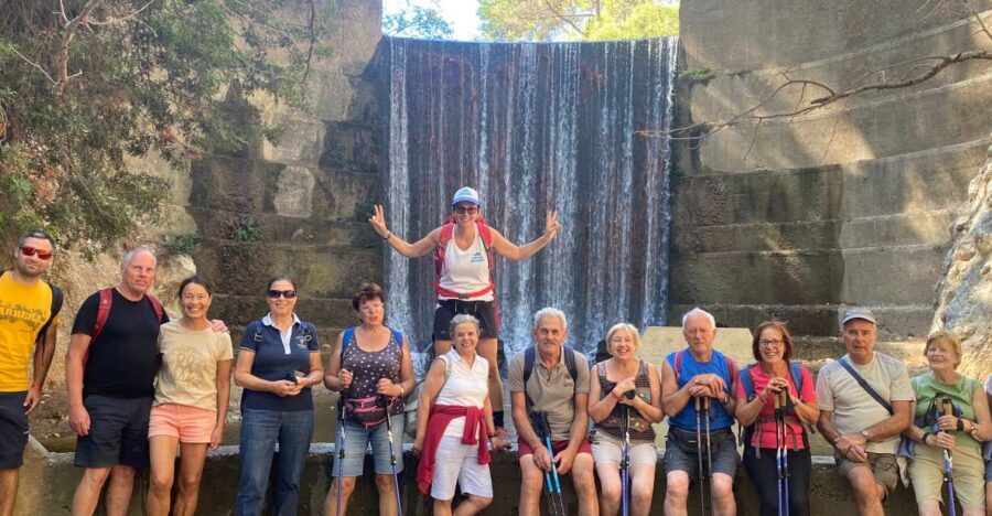 Rhodes: Guided Hike to 7 springs from Archangelos - Getting started in Archangelos: where to meet and what to spot