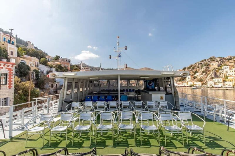Rhodes:Boat Trip to Symi & Panormiti with free time - Getting on board: Mandraki port and the Symi II check-in