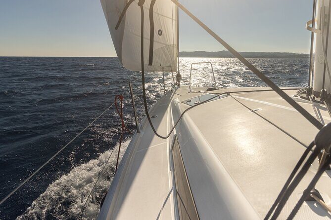 Sailing Private Cruises in Northwest Rhodos Coastline - Ladiko Beach: the relaxing finish with lunch-and-drink vibes